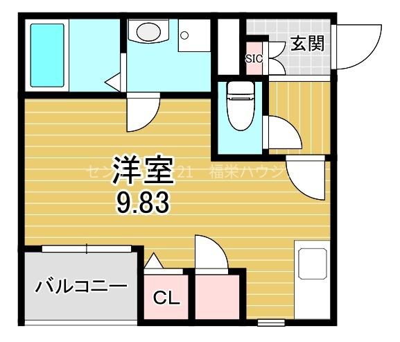大阪市鶴見区安田３丁目のアパート