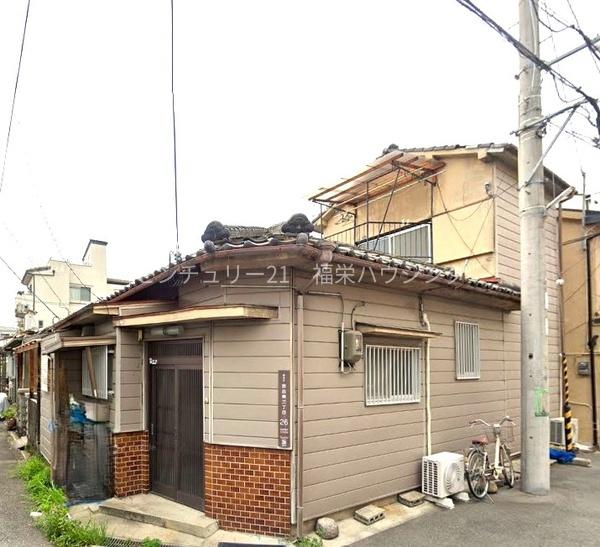 放出東3丁目貸家・南向き角地です