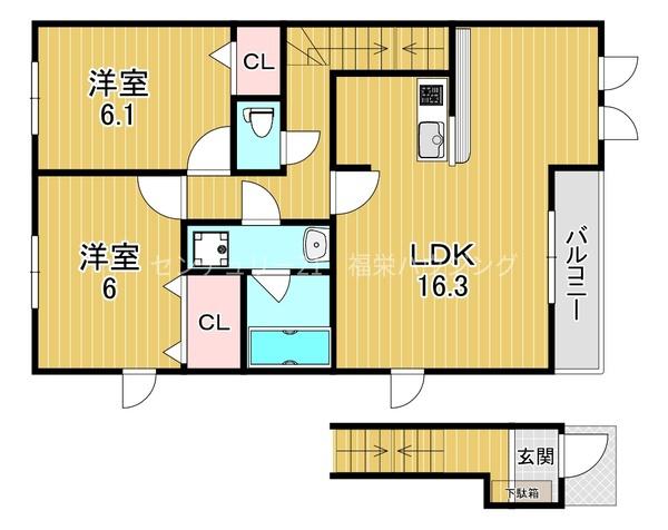 広々リビング２ＬＤＫです♪【エリタージュ鶴見】