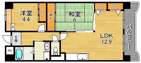 大阪市鶴見区浜２丁目のマンション