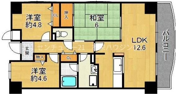 大阪市鶴見区鶴見３丁目のマンション