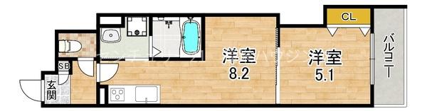 ２０２３年築の１ＬＤＫです★ピレーネ諸口