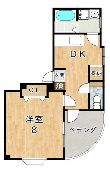 ベルメゾン（浜2丁目5