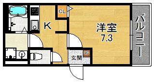 大阪市鶴見区今津中５丁目のアパート