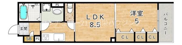 ２０２４年築の１ＬＤＫです★ラモーナ焼野Ⅰ