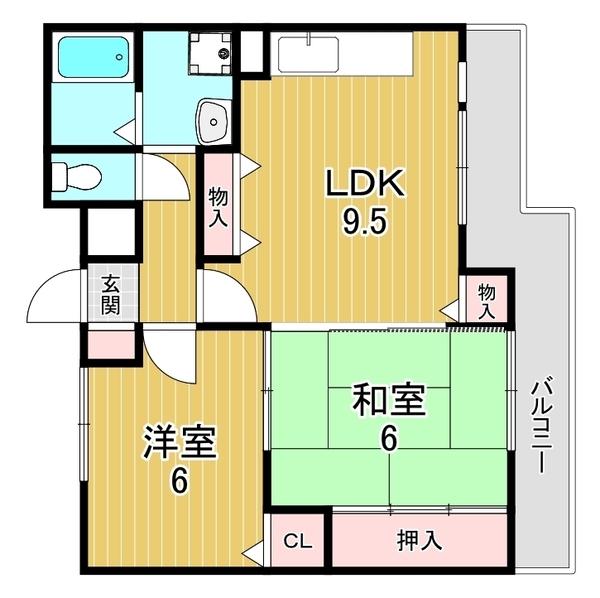 大阪市鶴見区諸口４丁目のマンション