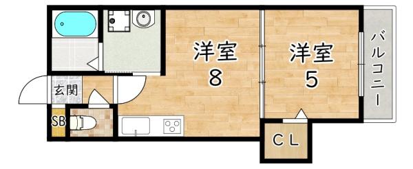 大阪市鶴見区茨田大宮４丁目のアパート