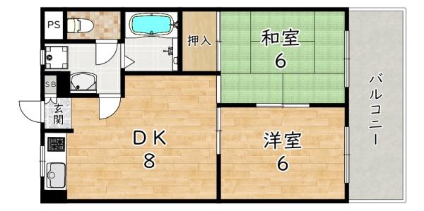 大阪市鶴見区今津北４丁目のマンション