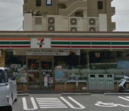 大阪市城東区放出西2丁目のマンション(セブンイレブン大阪放出西3丁目店)