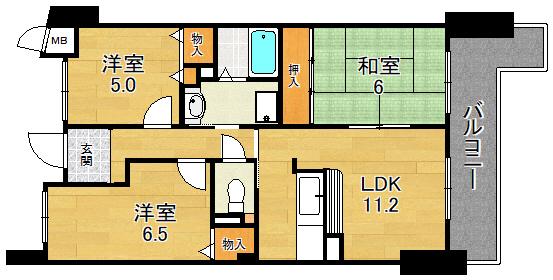 大阪市鶴見区浜３丁目のマンション