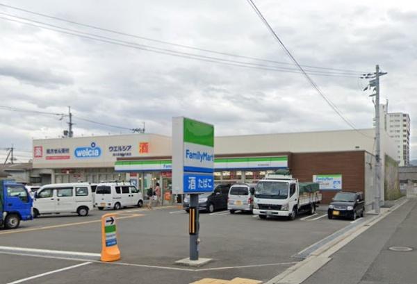 東大阪市森河内西１丁目のアパート(ファミリーマート東大阪森河内東店)