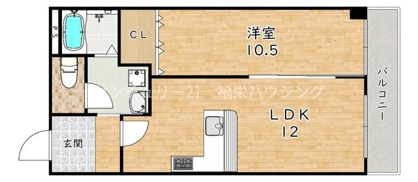 スーパー・コンビニ徒歩すぐ【ホワイトシャンボール】