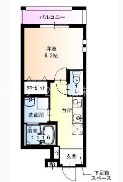 駅５分の築浅１Ｋです・フジパレス今津中Ⅲ番館