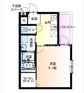 大阪市鶴見区今津中4丁目のアパート(間取り)