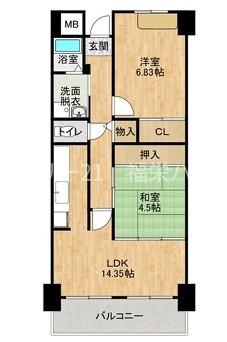 大阪市鶴見区茨田大宮２丁目のマンション