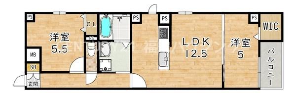 大阪市城東区中央２丁目のマンション