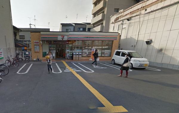 大阪市鶴見区今津中４丁目のアパート(セブンイレブンJR徳庵駅西店)