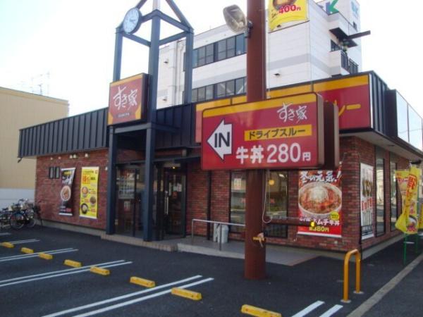 大阪市鶴見区今津中４丁目のアパート(すき家大阪鶴見今津北店)