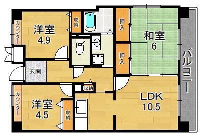 フルール鶴見緑地