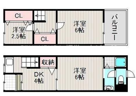 今福南１丁目テラスハウス：ブラン今福南