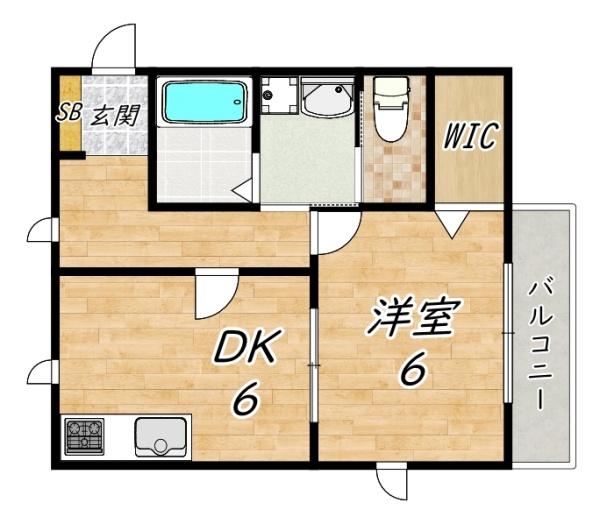 大阪市鶴見区諸口１丁目のアパート