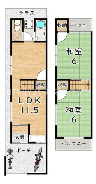 大東市新田西町貸家：新田中央公園