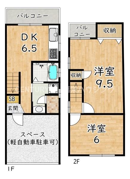 大阪市鶴見区横堤４丁目の貸家