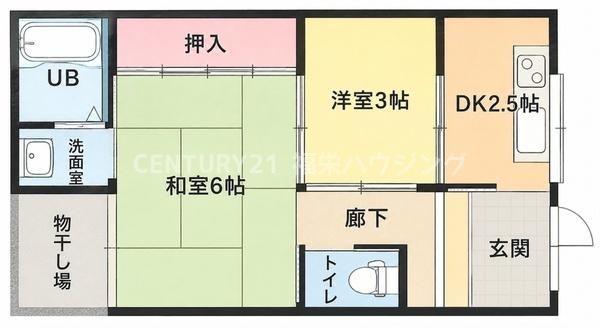 大阪市鶴見区鶴見２丁目の貸家