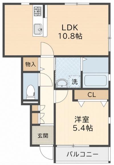 大阪市鶴見区緑１丁目のハイツ
