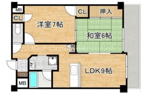 大阪市鶴見区諸口４丁目のマンション