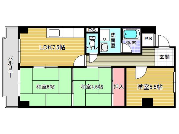 大阪市鶴見区諸口４丁目のマンション
