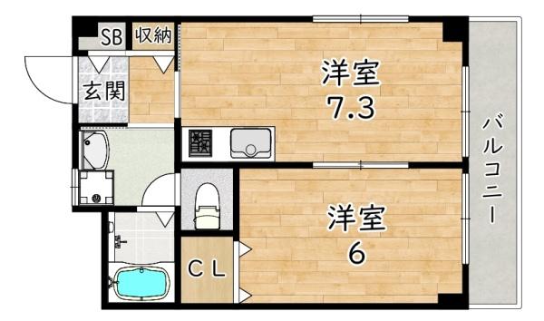 大阪市鶴見区緑４丁目のマンション