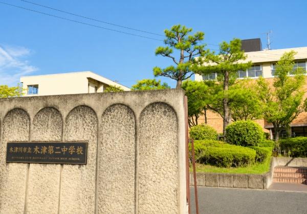木津川市木津川台８丁目(木津川市立木津第二中学校.)