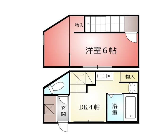 菊水町９丁目貸家