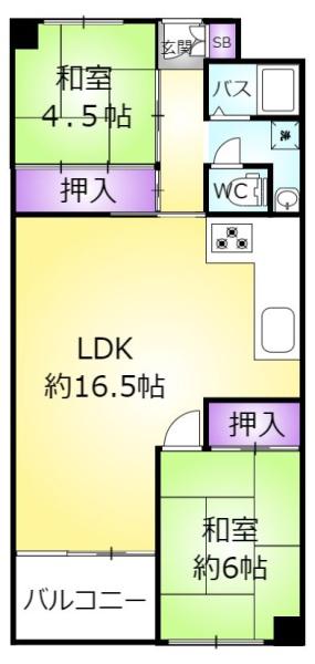 夢野ハイタウン3号棟