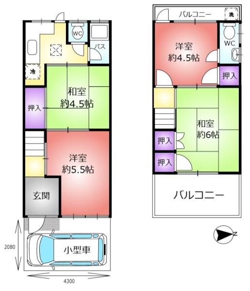 雪御所町貸テラスハウス
