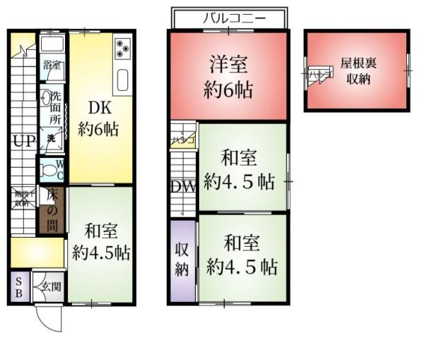 鵯越町貸戸建