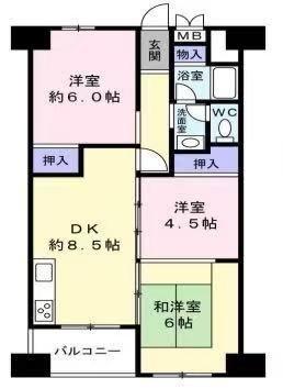 夢野ハイタウン1号棟