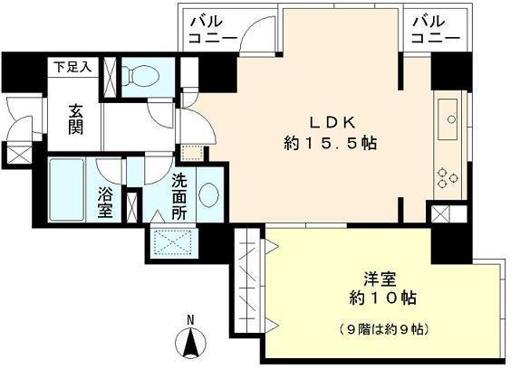 新宿区原町２丁目のマンション