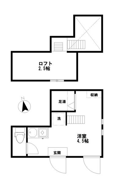 アーバンプレイス市ヶ谷加賀町　ロフト付