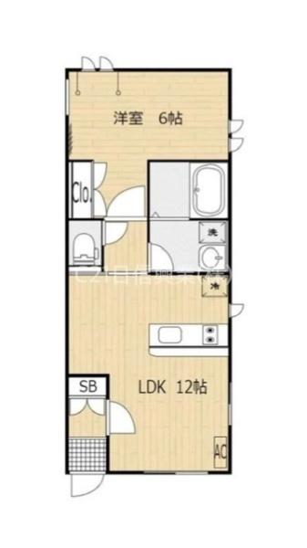 新宿区市谷加賀町２丁目のアパート