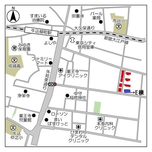 新宿区市谷加賀町２丁目のマンション