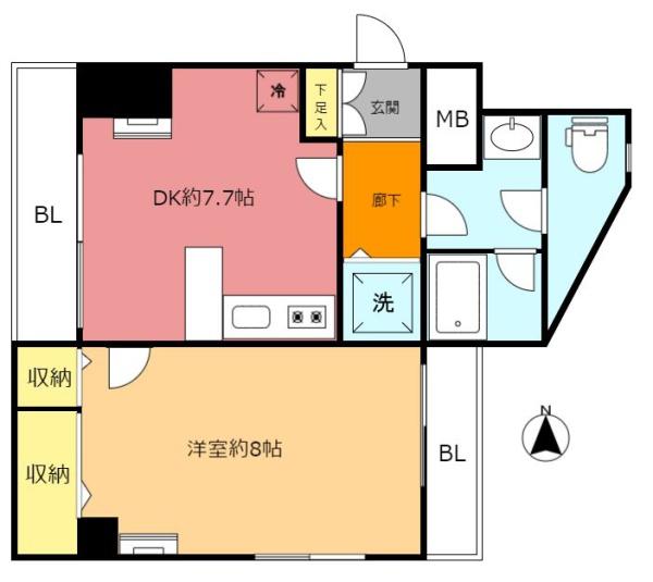 新宿区弁天町のマンション