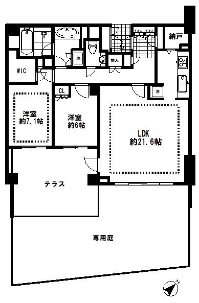新宿区市谷加賀町２丁目のマンション