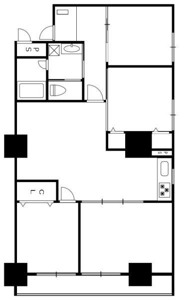 新宿区原町２丁目のマンション