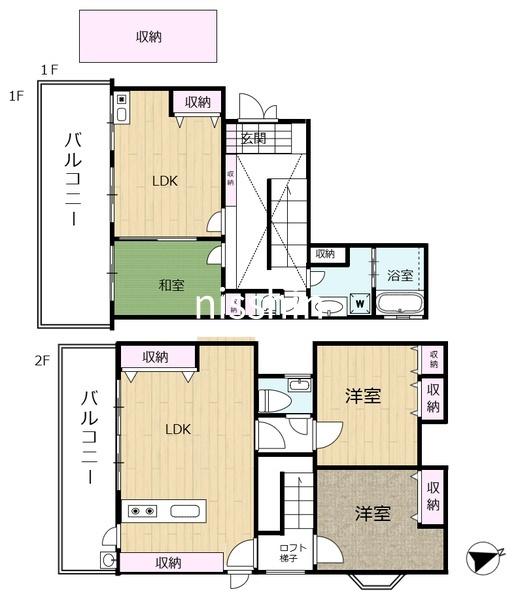 富久町戸建て