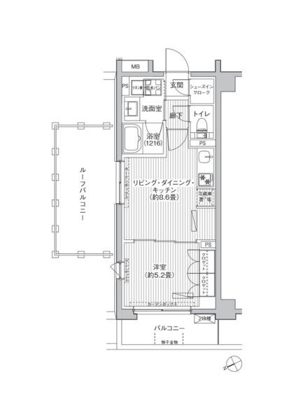 メゾンカルム市谷仲之町