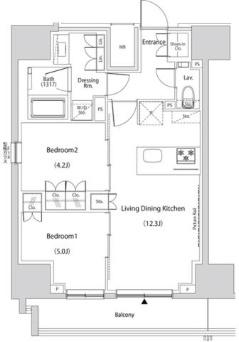 中野区本町４丁目のマンション