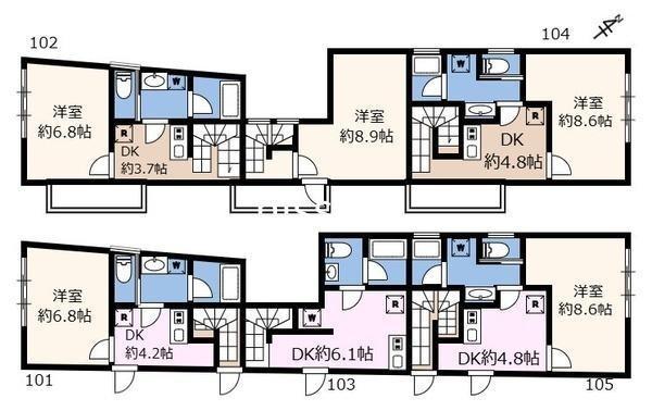 板橋区中台１丁目の貸家