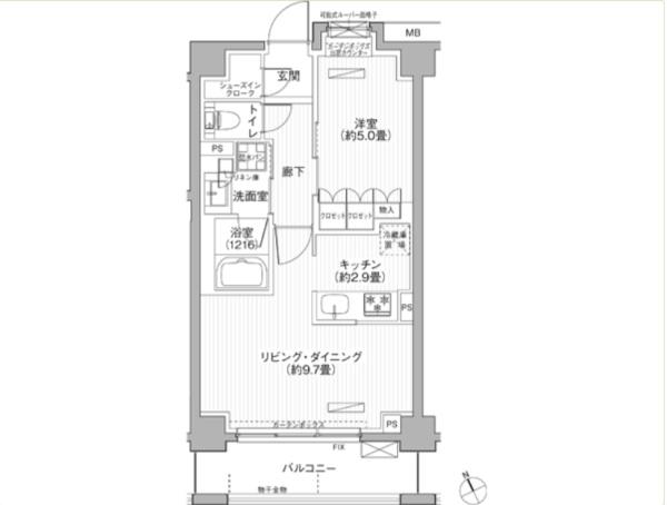 新宿区市谷仲之町の貸家